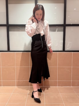 「ESPERANZA（エスペランサ）のアイテム」を使った、すみれさん（レディース・164cm）の秋コーディネート