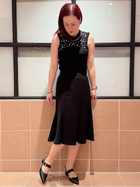 「ESPERANZA（エスペランサ）のアイテム」を使った、すみれさん（レディース・164cm）の夏コーディネート