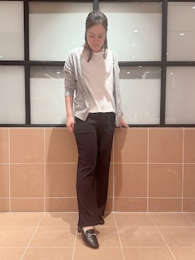 「ESPERANZA（エスペランサ）のアイテム」を使った、すみれさん（レディース・164cm）の秋コーディネート