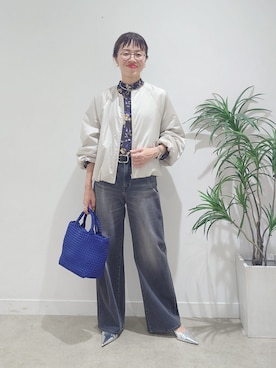MUTSUKOさん（レディース・163cm・50代）の夏コーディネート