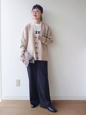 MUTSUKOさん(レディース・163cm)の秋コーディネート