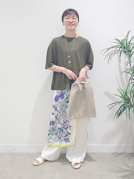 MUTSUKOさん(レディース・163cm)の春コーディネート