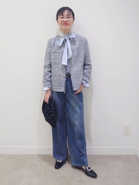 MUTSUKOさん（レディース・163cm）の冬コーディネート