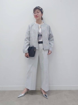 「UNTITLED（アンタイトル）のアイテム（バッグ）」を使った、MUTSUKOさん（レディース・163cm）の冬コーディネート