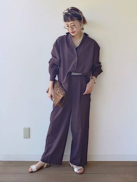 MUTSUKOさん(レディース・163cm)の秋コーディネート