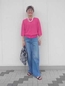 MUTSUKOさん（レディース・163cm・50代）の夏コーディネート