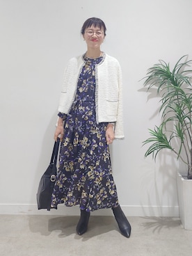 MUTSUKOさん（レディース・163cm）の夏コーディネート