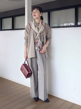 MUTSUKOさん(レディース・163cm)の秋コーディネート