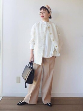 MUTSUKOさん(レディース・163cm)の春コーディネート