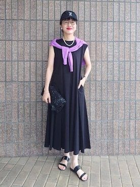 MUTSUKOさん(レディース・163cm)の夏コーディネート