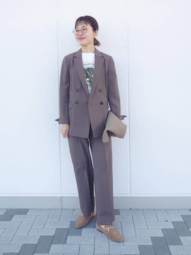 MUTSUKOさん(レディース・163cm)の春コーディネート