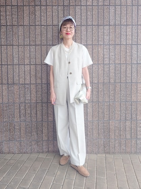 MUTSUKOさん(レディース・163cm)の春コーディネート