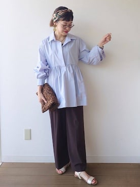 MUTSUKOさん(レディース・163cm)の秋コーディネート
