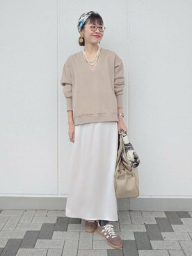 MUTSUKOさん(レディース・163cm)の秋コーディネート