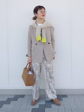 MUTSUKOさん(レディース・163cm)の春コーディネート