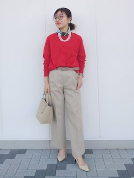 MUTSUKOさん(レディース・163cm)の冬コーディネート