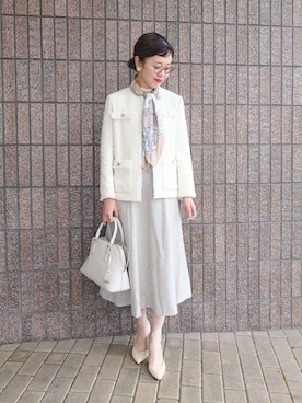 MUTSUKOさん（レディース・163cm）の秋コーディネート