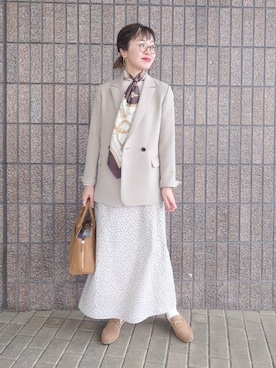 MUTSUKOさん(レディース・163cm)の春コーディネート