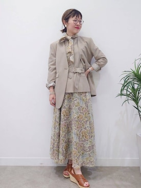 MUTSUKOさん(レディース・163cm)の春コーディネート