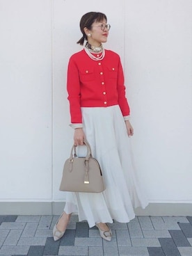 MUTSUKOさん（レディース・163cm）の春コーディネート