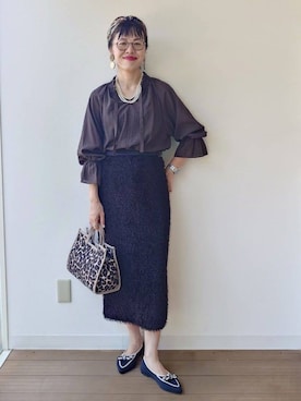 MUTSUKOさん(レディース・163cm)の秋コーディネート