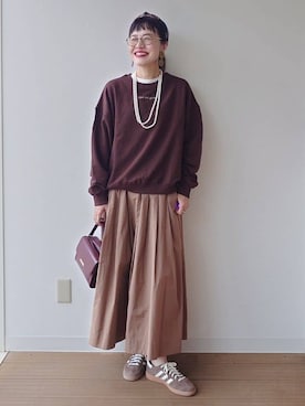 MUTSUKOさん(レディース・163cm)の秋コーディネート