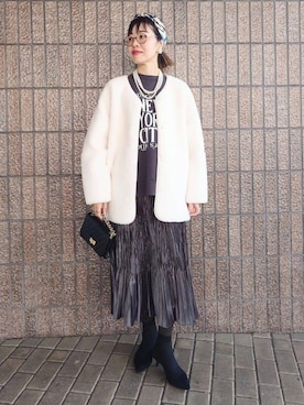 MUTSUKOさん(レディース・163cm)の秋コーディネート