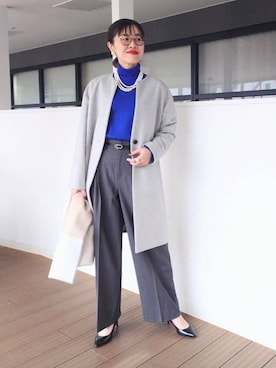 MUTSUKOさん(レディース・163cm)の冬コーディネート
