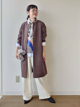 MUTSUKOさん(レディース・163cm)の冬コーディネート