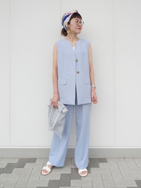 MUTSUKOさん(レディース・163cm)の春コーディネート