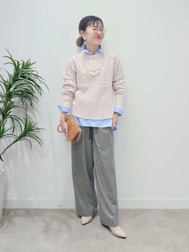MUTSUKOさん(レディース・163cm)の冬コーディネート