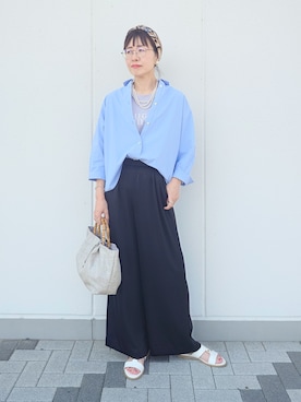 MUTSUKOさん(レディース・163cm)の夏コーディネート