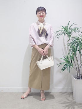 MUTSUKOさん（レディース・163cm）の秋コーディネート