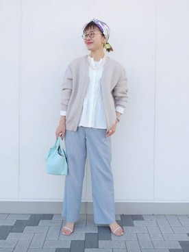 「SOUP（スープ）のアイテム」を使った、MUTSUKOさん（レディース・163cm）の冬コーディネート