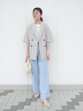 MUTSUKOさん（レディース・163cm）の秋コーディネート
