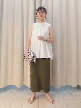 MUTSUKOさん(レディース・163cm)の夏コーディネート