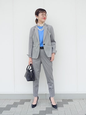 MUTSUKOさん（レディース・163cm）の春コーディネート