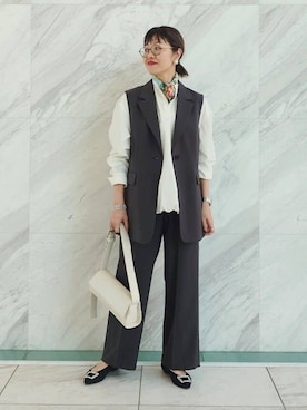 MUTSUKOさん(レディース・163cm)の春コーディネート