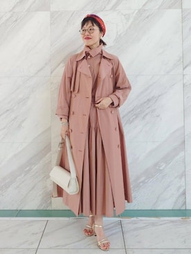 MUTSUKOさん（レディース・163cm）の春コーディネート