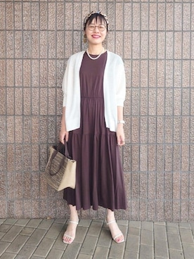 MUTSUKOさん(レディース・163cm)の夏コーディネート