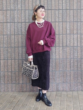 MUTSUKOさん(レディース・163cm)の秋コーディネート