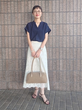 MUTSUKOさん(レディース・163cm)の夏コーディネート