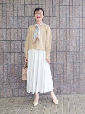 MUTSUKOさん（レディース・163cm）の冬コーディネート