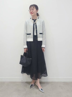 「SOUP（スープ）のアイテム（トップス）」を使った、MUTSUKOさん（レディース・163cm）の冬コーディネート