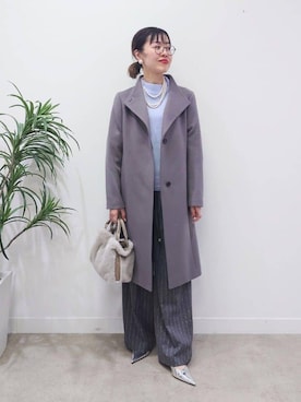 MUTSUKOさん(レディース・163cm)の冬コーディネート