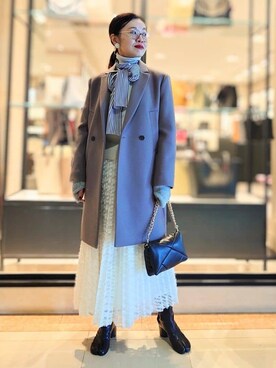 MUTSUKOさん(レディース・163cm)の冬コーディネート