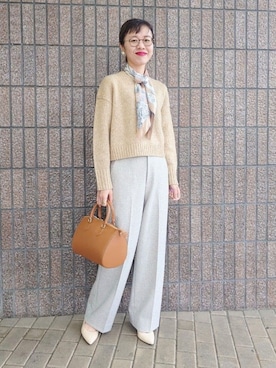 MUTSUKOさん（レディース・163cm）の冬コーディネート