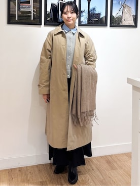Ririkaさん（レディース・162cm）の冬コーディネート