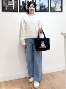 「SOUP（スープ）のアイテム（トップス）」を使った、Ririkaさん（レディース・162cm）の冬コーディネート