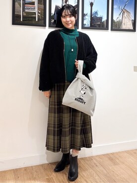 Ririkaさん(レディース・162cm)の冬コーディネート